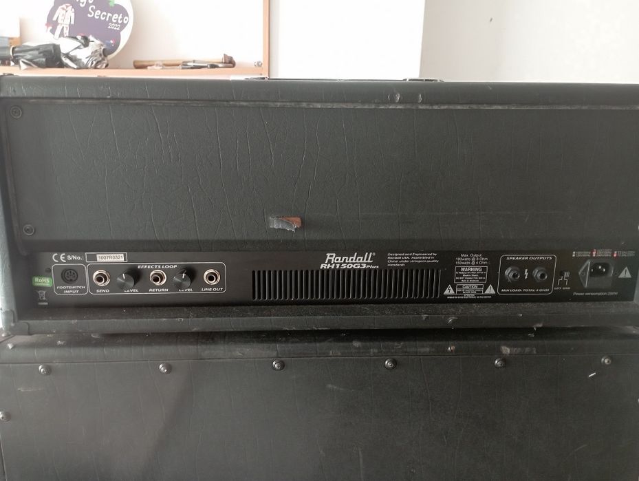 Vendo cabeça+ coluna Randall