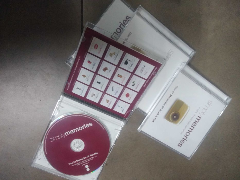 Simply memories komplet czterech płyt CD