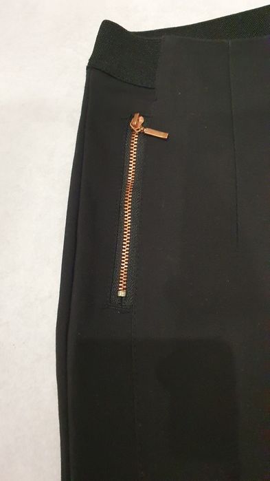 Spodnie czarne S 36 M 38 klasyczne eleganckie