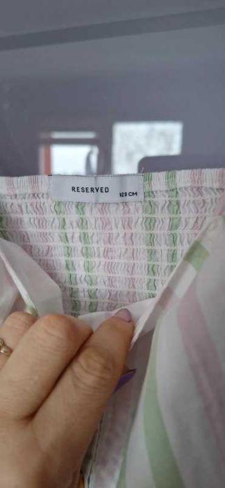 Sukienka na ramiączkach dla dziewczynki Reserved rozm. 128