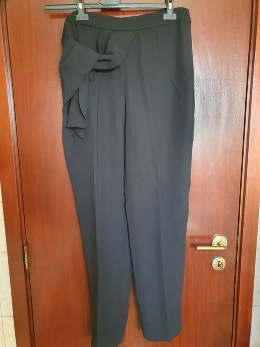 Calças pretas mulher tam 38