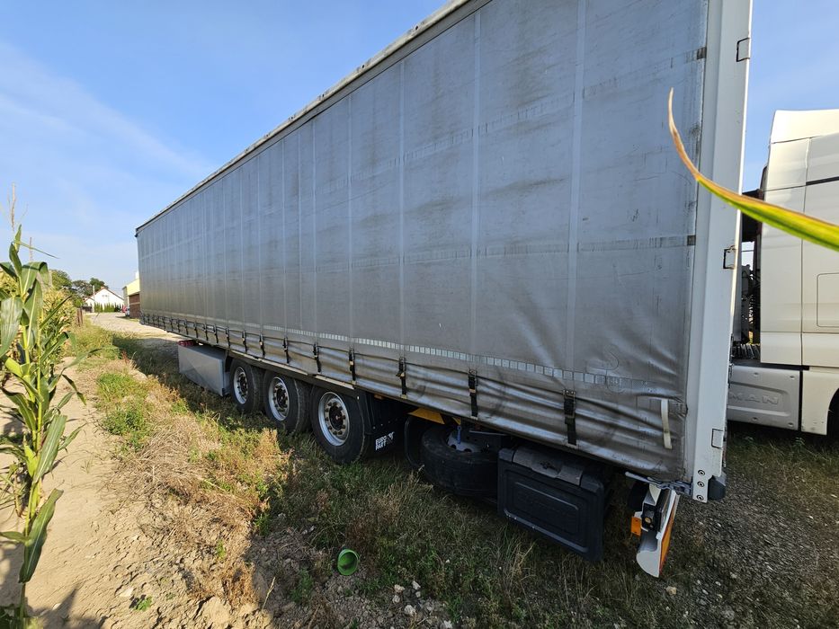 Naczepa ciężarowa firanka Krone SD, drzwi dach plandeka firanka
