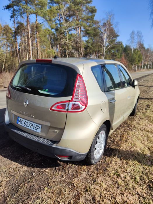 Renault Scenic Megane 2010 lll покоління Рено Сценік  Меган