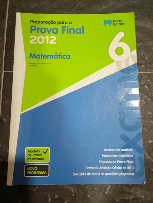 Livro escolar de matemática