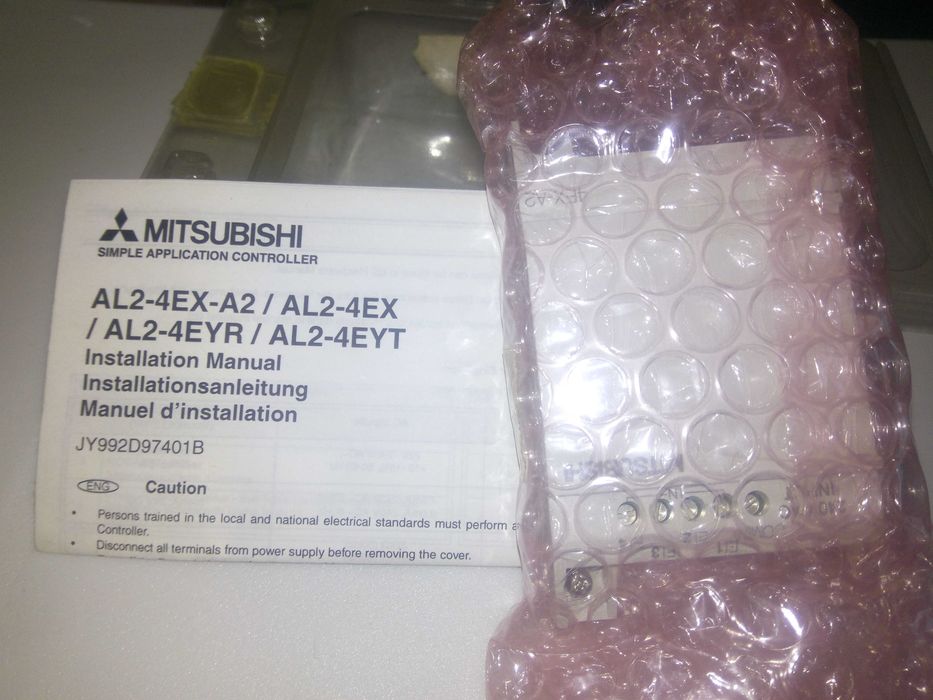 ПЛАТА  AL2-4EX-A2 розширеня входів PLC MITSUBISHI ALFA-AL24 220в  нова