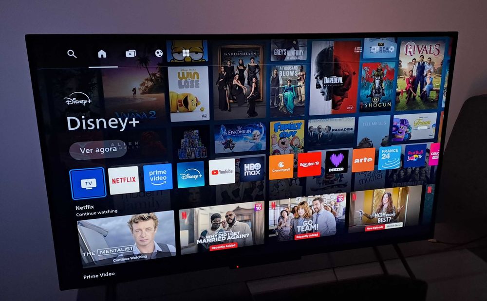 Smart TV Philips 43" 4K UHD Ambilight – 43PUS8118/12