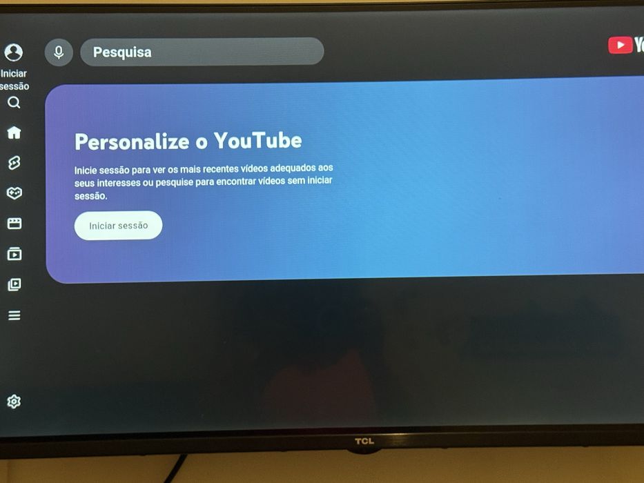 Smart tv TCL  32 com acessorios