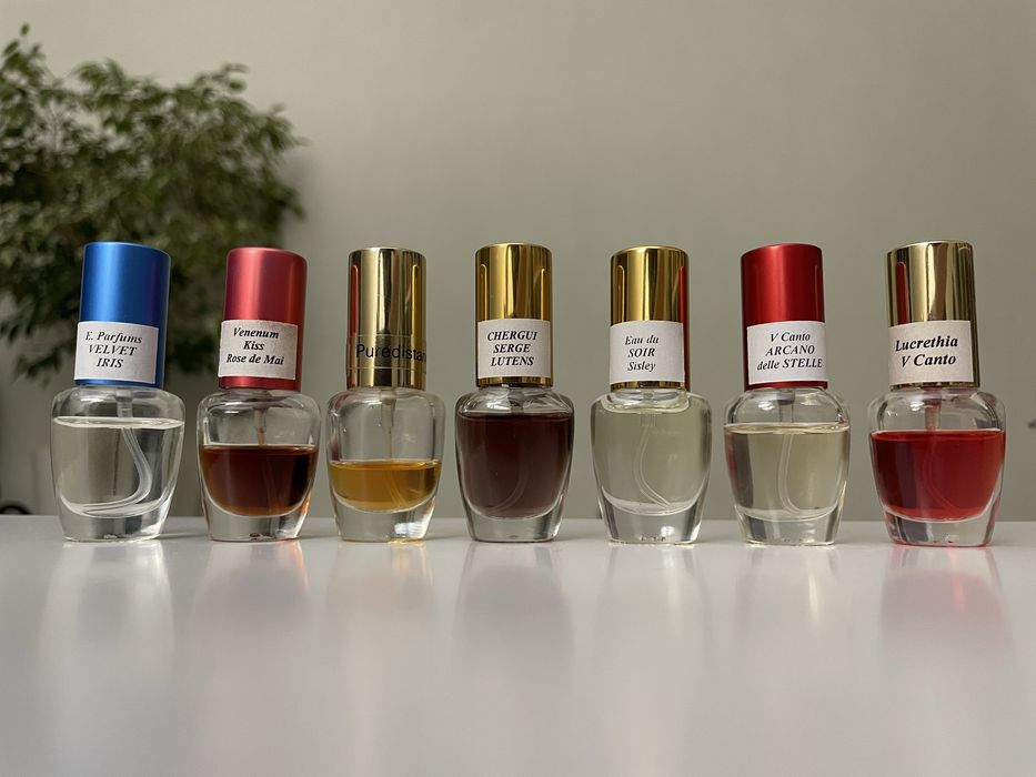 Puredistance, Serge Lutens, Ex Nihilo, Byredo, Xerjoff, Tom Ford