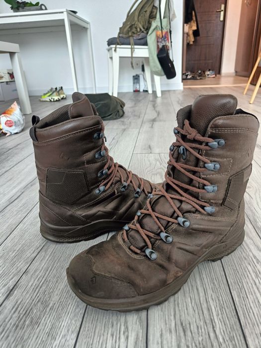 Buty Wojskowe Duńskie Haix Combat Boots Light Brąz 45 używane