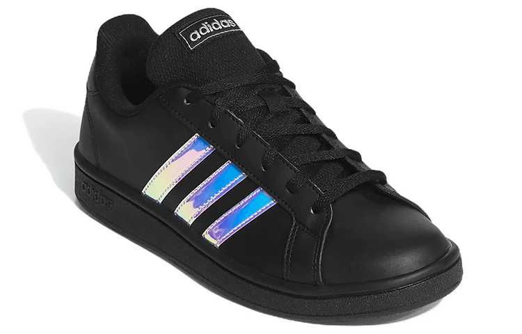 Adidas Grand Court Base 'Black Iridescent' кросівки оригінал р 37 - 38