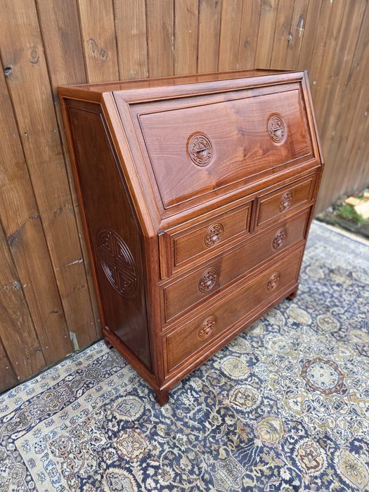 Sekretarzyk sekretara biurko komoda drewniana  #2176 Stylowy Węgrów