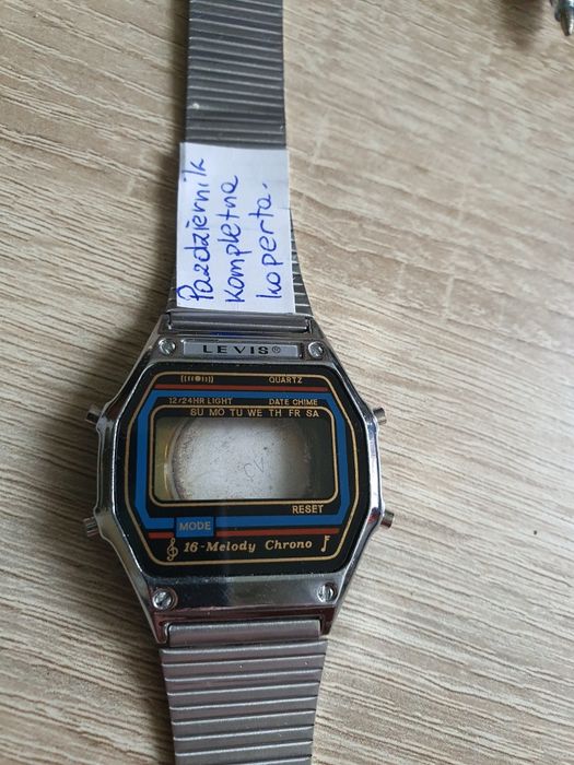 Zegarek z melodyjkami. KOPERTA.