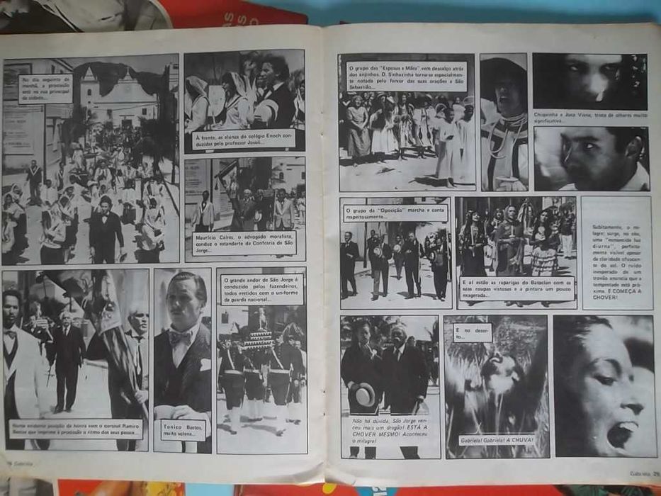 "GABRIELA" - 23 Folhetins Fotonovela mais 1 Edição Especial (1977)