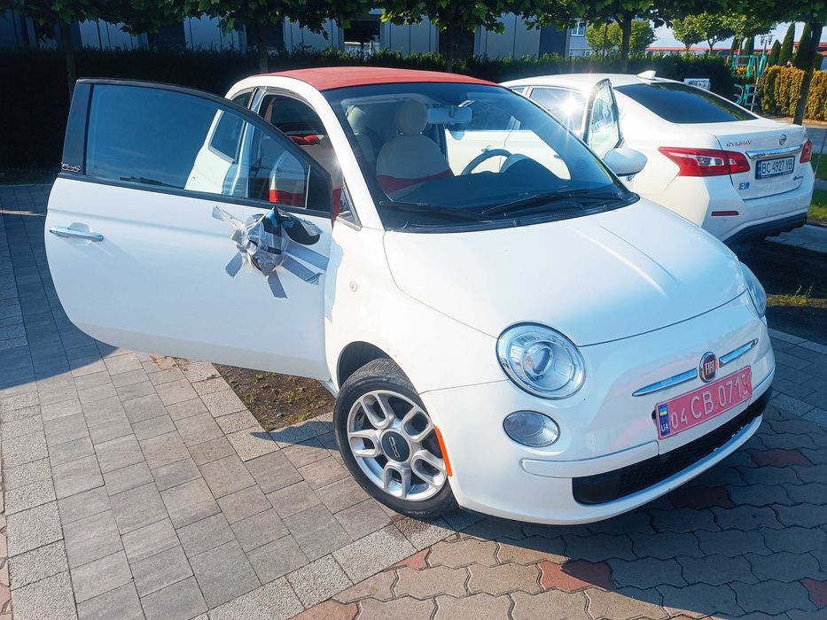 Fiat 500c  2012 р. 1.4 бензин.. Автомат.