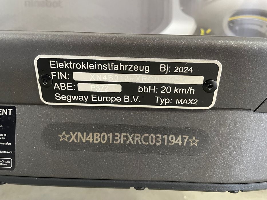 Електросамокат Ninebot MAX G2