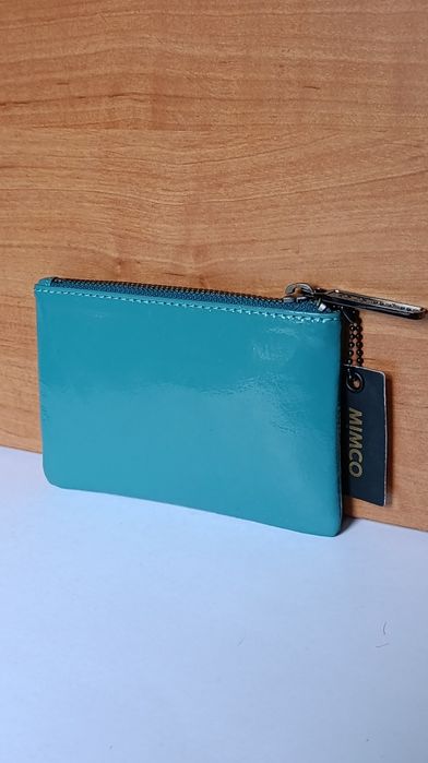 Брендовая кожаная мини сумочка, кошелек mimco