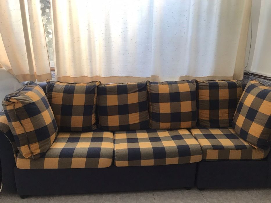 Sofá cama 3 lugares