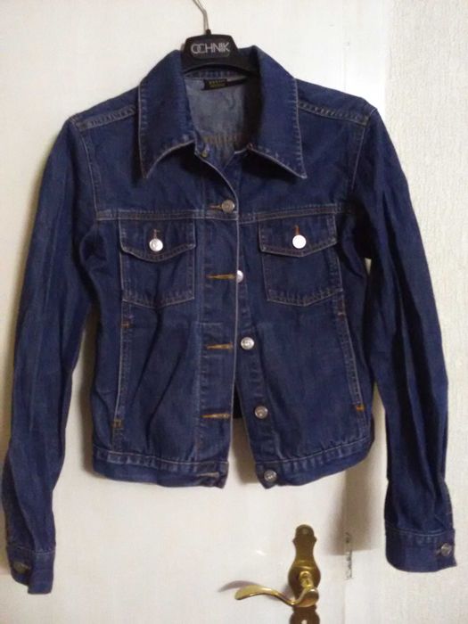 katana jeans Mango roz S stan idealny bez wad