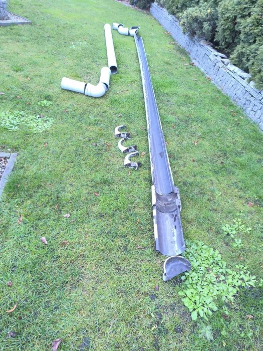 rynna plastik 4.7mb komplet używana