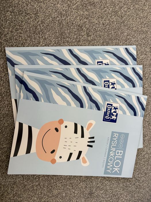 Blok rysunkowy Oxford 3 sztuki