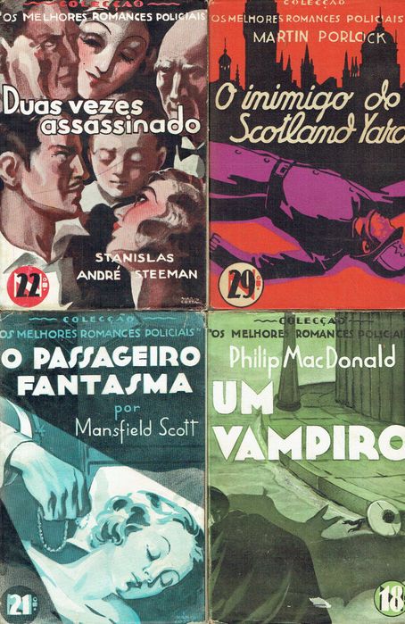 17062  Coleção Os Melhores Romances Policiais   por Adolfo Coelho