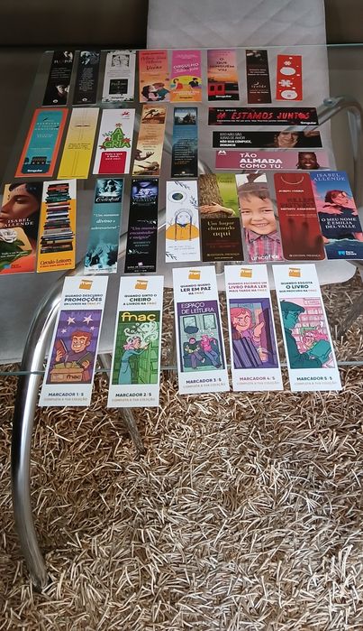 30 Marcadores de livros, novos