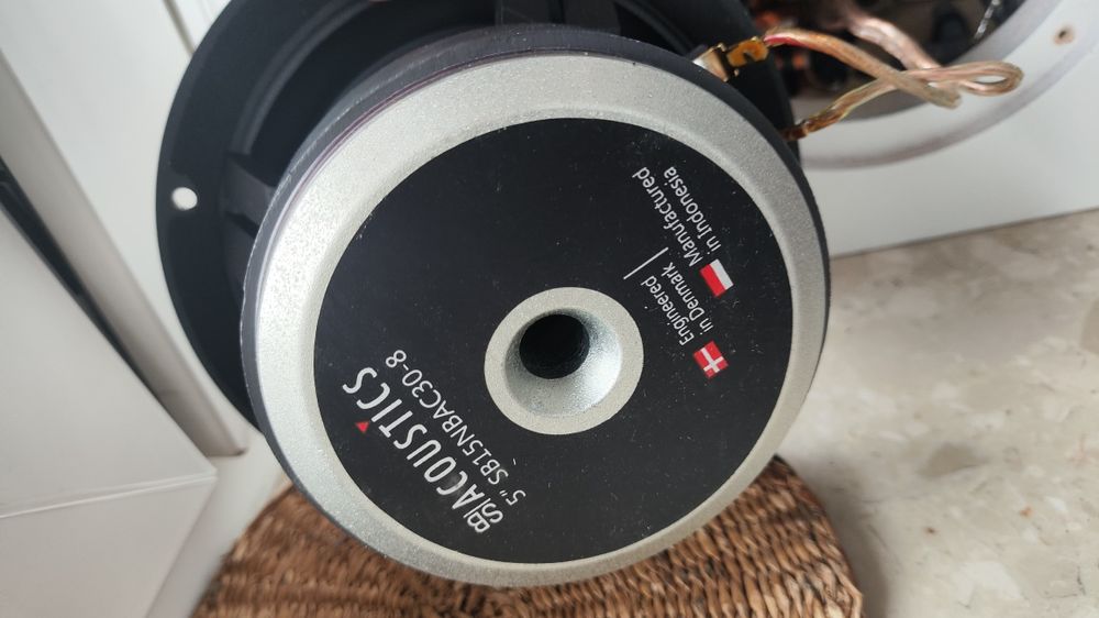 Kolumny DiY na SB accoustic  plus standy norstone
