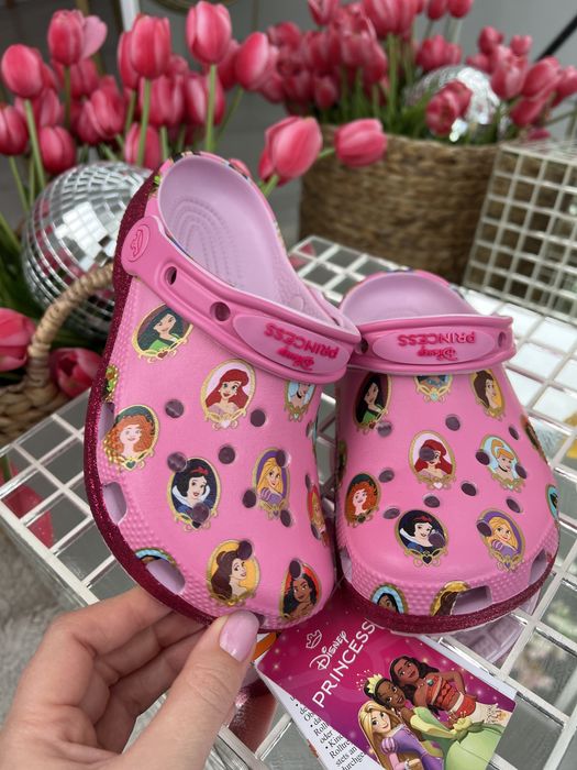 Крокси дитячі Crocs Disney Princess Classic Clog