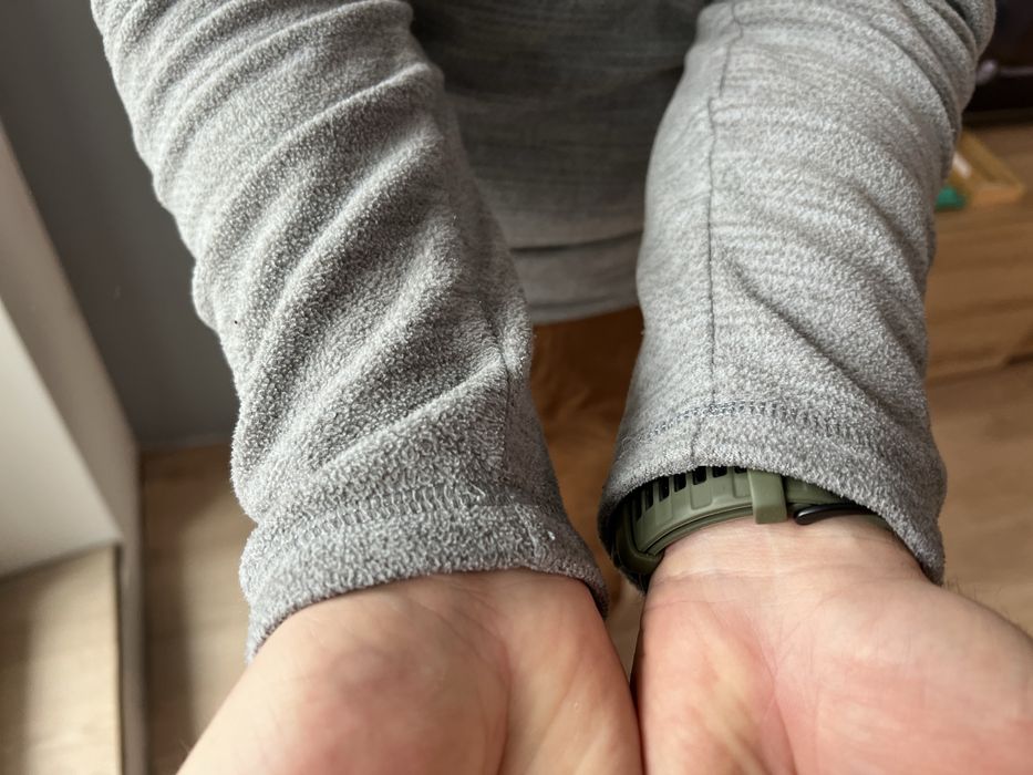 Флісова спортивна кофта Quechua Decathlon сіра