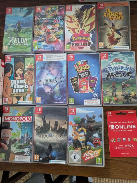 Vento nintendo switch com muitos extras