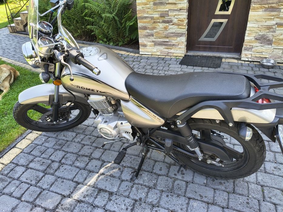 Motocykl Romet soft chopper 125