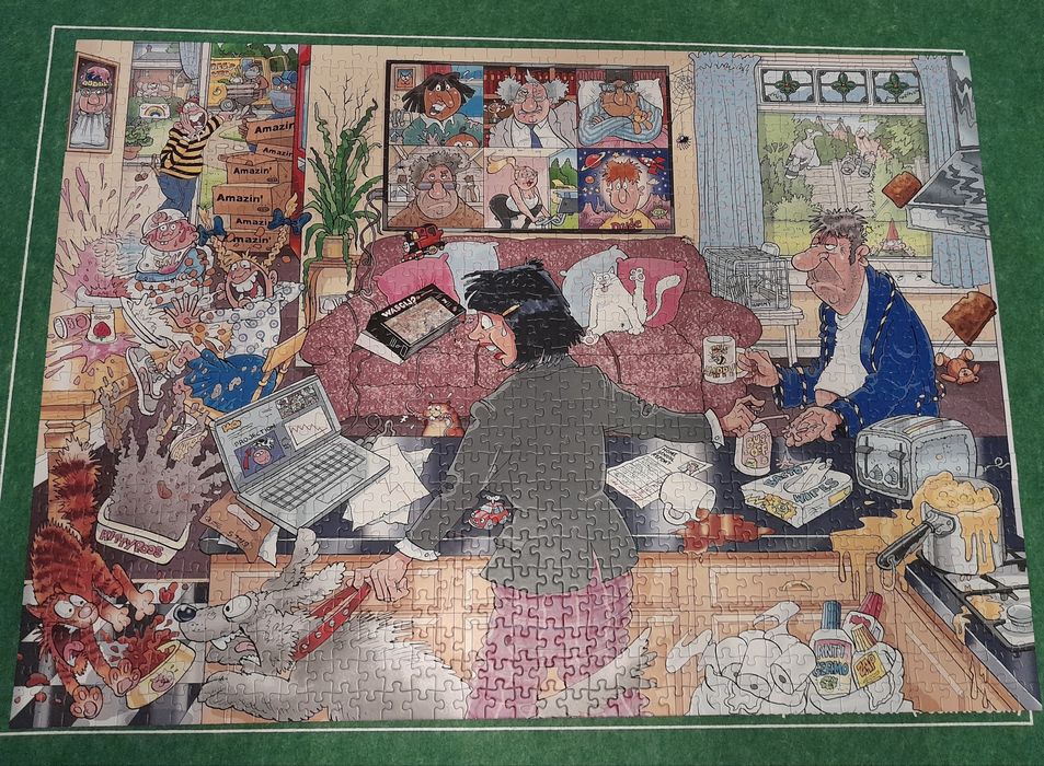 Puzzle Wasgij Destiny Nº24 Original – 1000 Peças – Completo