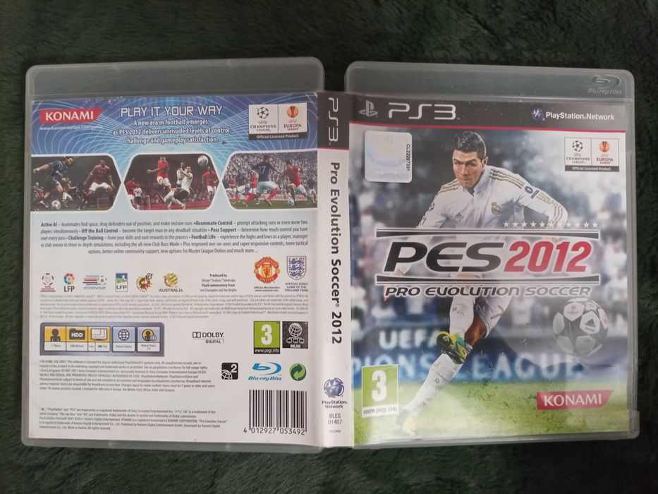 PES 2012 Gra Sony PlayStation 3 PS3 Gry