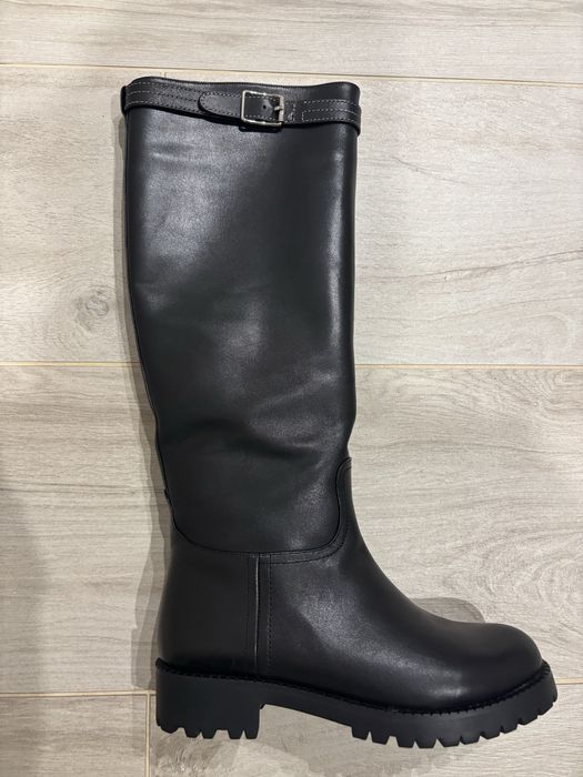 Чоботи жіночі демісезоні з натуральної шкіри Estro