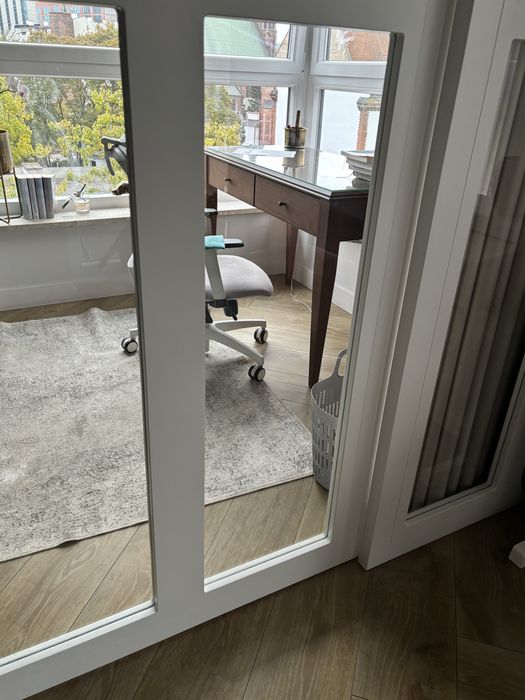 Drzwi wewnętrzne, szklana sciana działowa przesuwna Szprosy