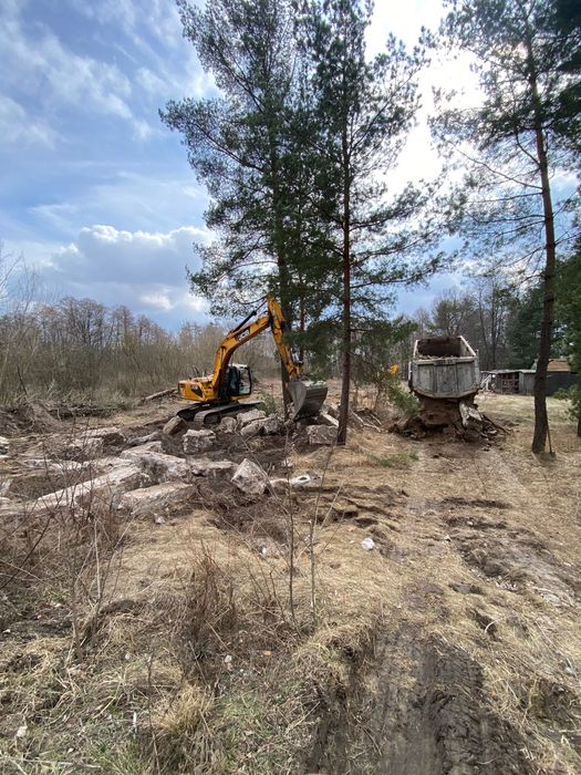 Послуги /оренда екскаваторів самоскидів