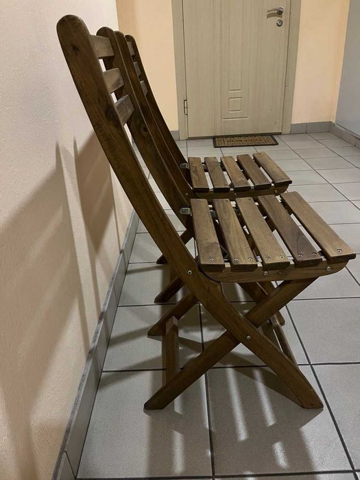 Стулья Ikea деревянные, складные