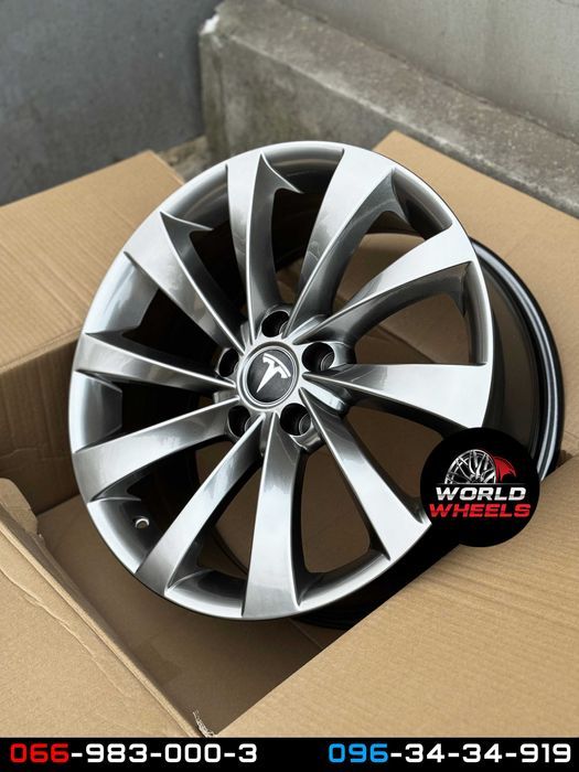 Новые Диски R18 5x114.3 Tesla Model 3 Model Y Perfomance