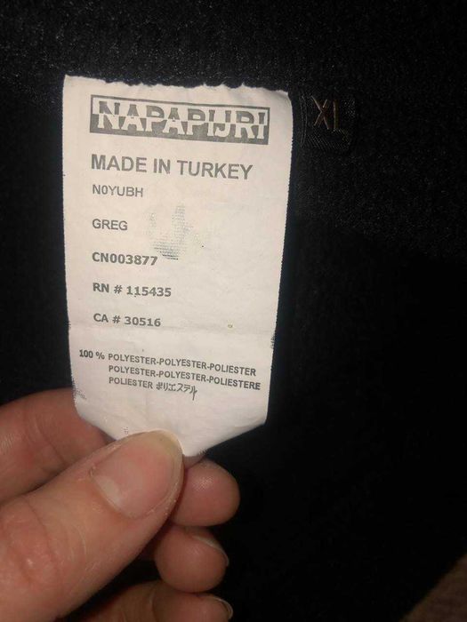 Флиска флісова кофта Napapijri зипка 3/4