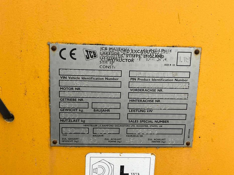 Телескопічний навантажувач JCB 530-70