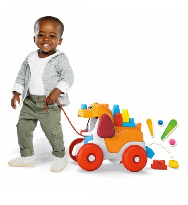 Mega Bloks Piesek Miłośnik klocków szczeniaczek klocki