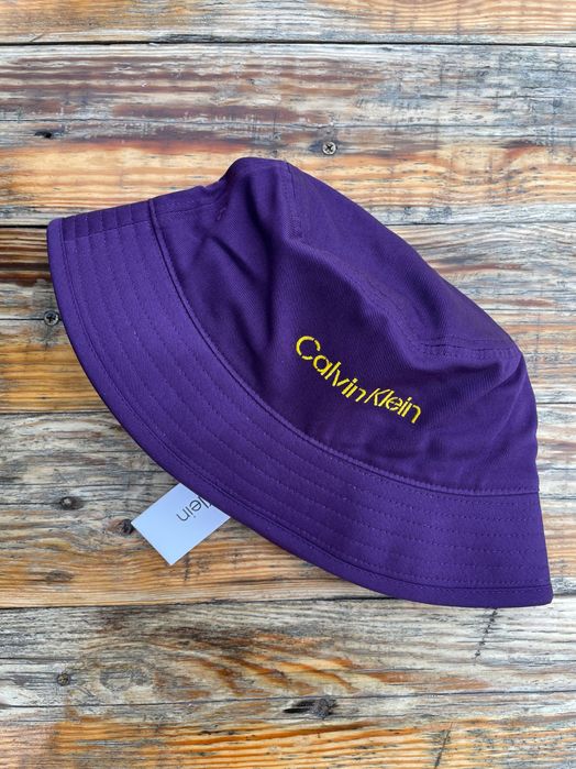 Новая шапка - панама calvin klein (ck khakis logo bucket hat)с америки