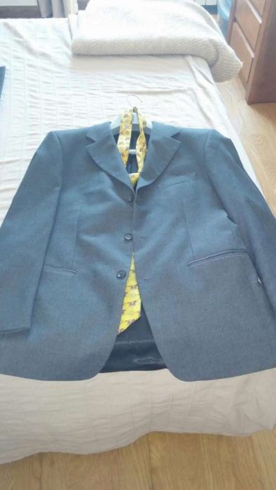 Fato Cinza Antracite