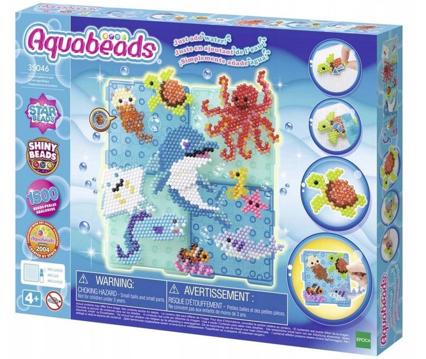 Oceanarium Aquabeads pudełko,326x310 mm