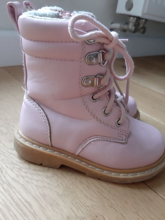 Buty ocieplane, trzewiki, H&M, r.23