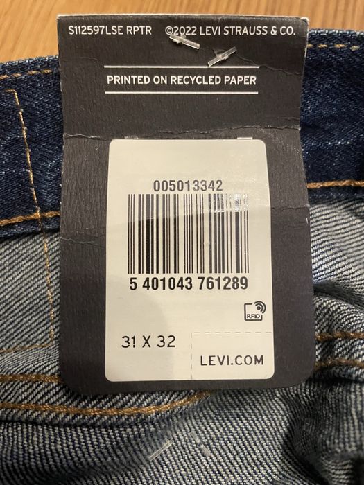 Levis 501 W31 L32 Float On Cloud DX