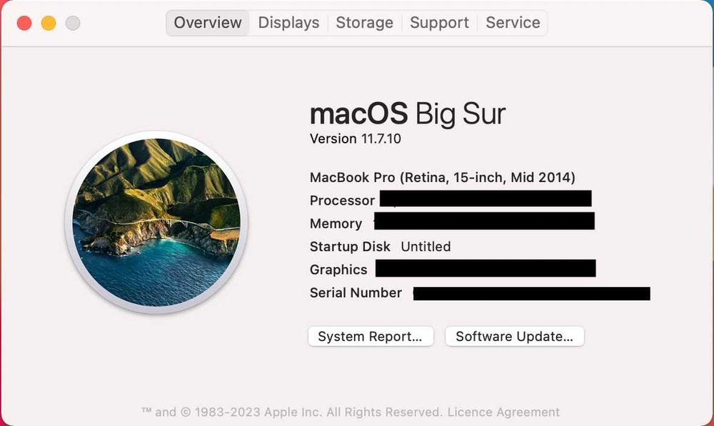 LCD MacbookPro 15" Mid 2014
