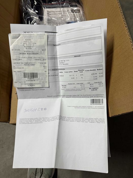 Nowy okap AMICA OTP6243B, na gwarancji !