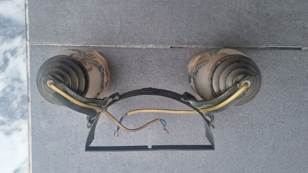 Conjunto Aplique parede + Aplique teto Vintage