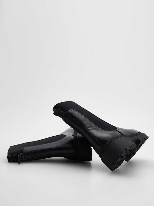 Шкіряні чоботи 42 28 см